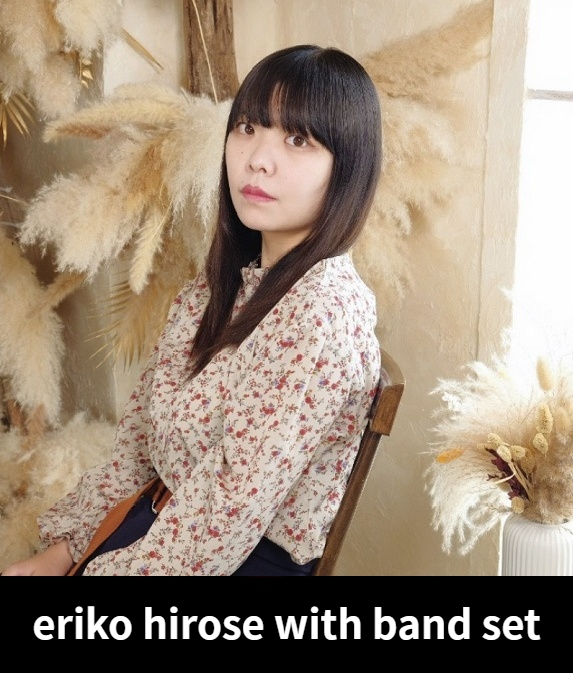 eriko hirose with band set